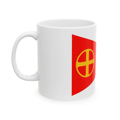 NasjonalSamling-Solkors-Pennant (Norway) White Coffee Mug - Go Mug Yourself