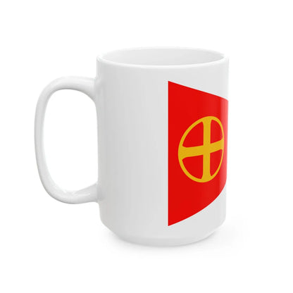 NasjonalSamling-Solkors-Pennant (Norway) White Coffee Mug - Go Mug Yourself