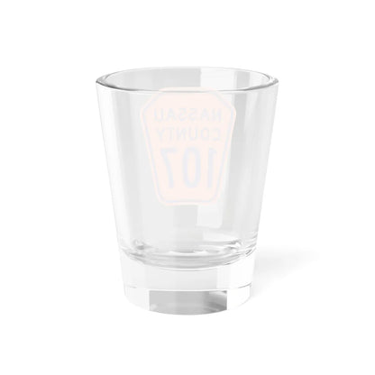 Nassau County 107 NY (New York) (Road Sign) Shot Glass 1.5oz - Go Mug Yourself
