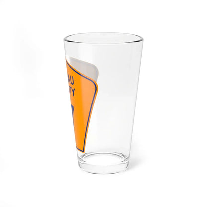 Nassau County 17 NY (New York) (Road Sign) Pint Glass 16oz - Go Mug Yourself