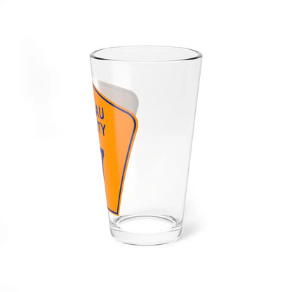 Nassau County 17 NY (New York) (Road Sign) Pint Glss 16oz - Go Mug Yourself