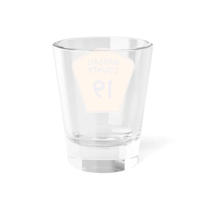 Nassau County 19 NY (New York) (Road Sign) Shot Glass 1.5oz - Go Mug Yourself