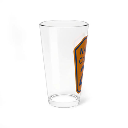 Nassau County 22 NY (New York) (Road Sign) Pint Glass 16oz - Go Mug Yourself