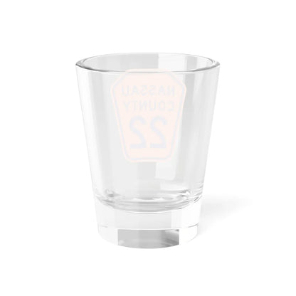 Nassau County 22 NY (New York) (Road Sign) Shot Glass 1.5oz - Go Mug Yourself