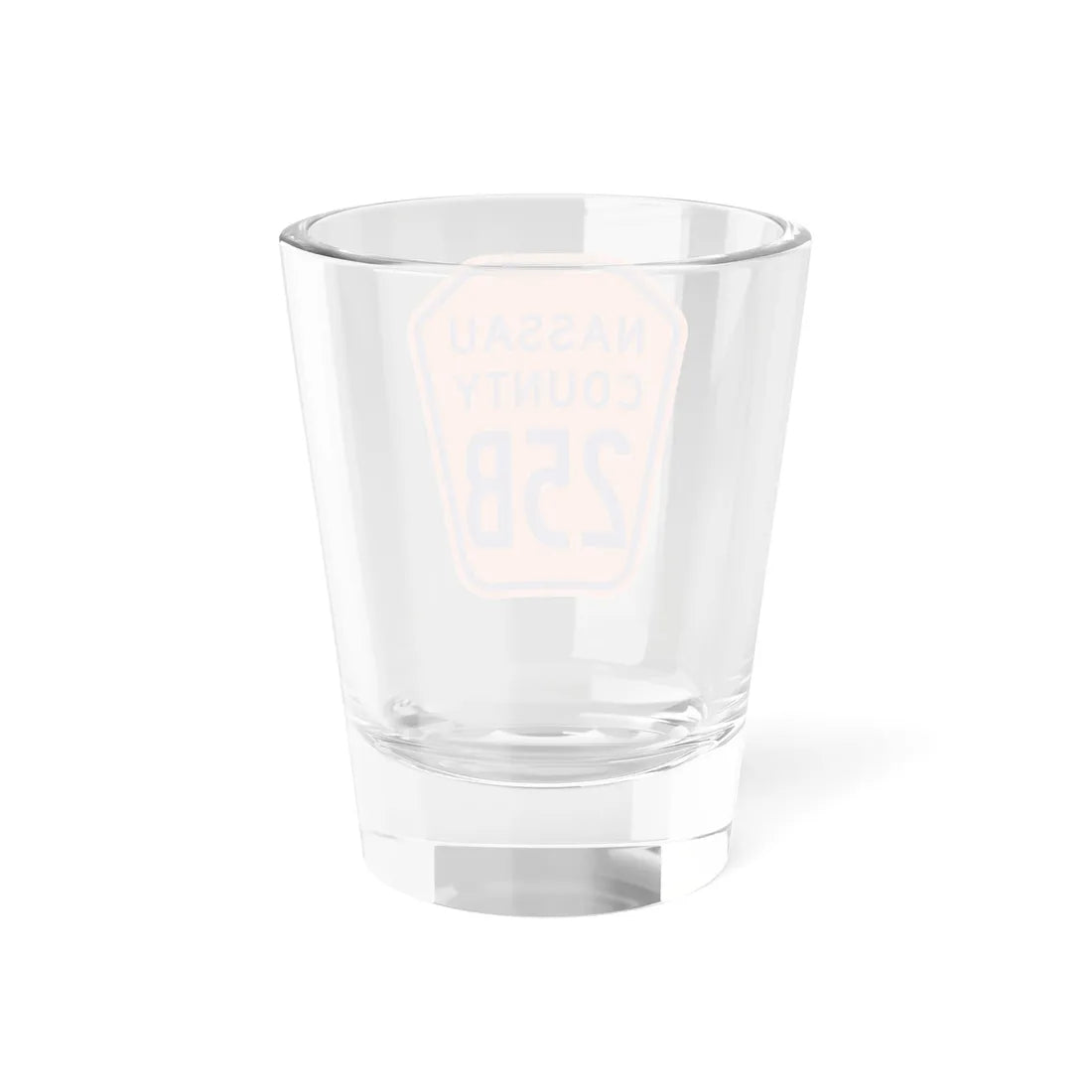 Nassau County 25B NY (New York) (Road Sign) Shot Glass 1.5oz - Go Mug Yourself