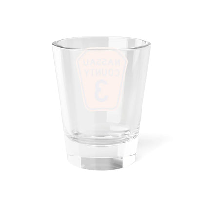 Nassau County 3 NY (New York) (Road Sign) Shot Glass 1.5oz - Go Mug Yourself