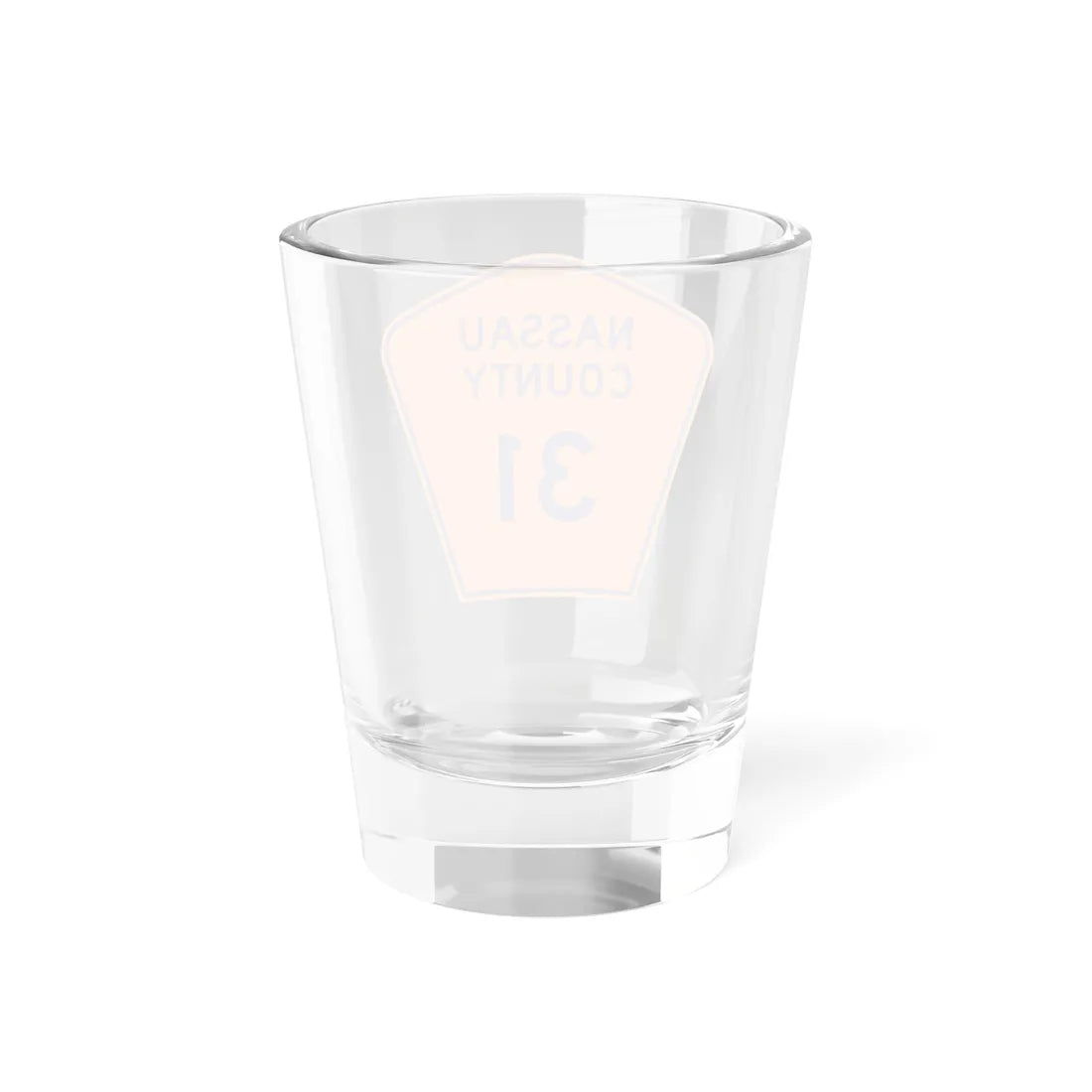 Nassau County 31 NY (New York) (Road Sign) Shot Glass 1.5oz - Go Mug Yourself
