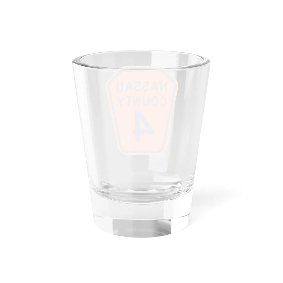 Nassau County 4 NY (New York) (Road Sign) Shot Glass 1.5oz - Go Mug Yourself