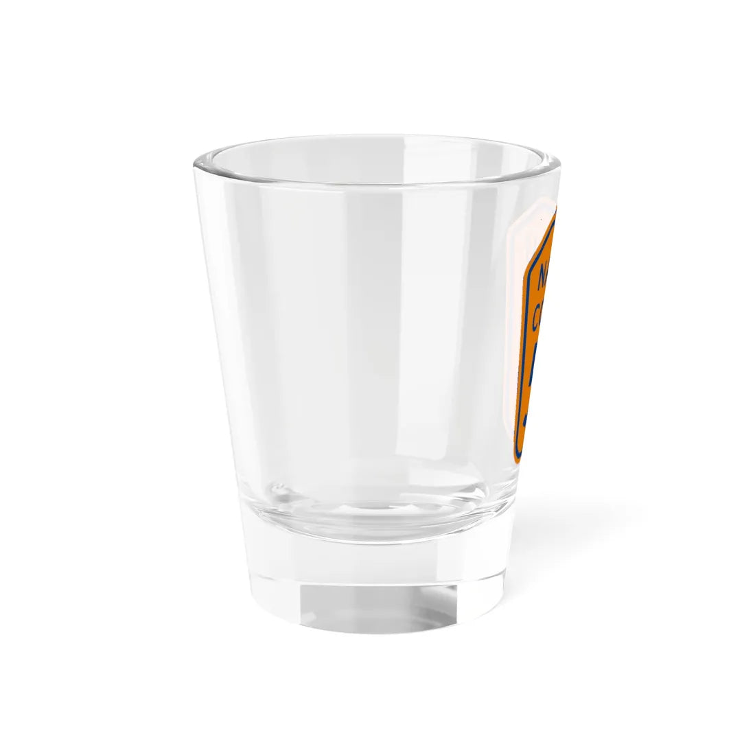 Nassau County 55 NY (New York) (Road Sign) Shot Glass 1.5oz - Go Mug Yourself