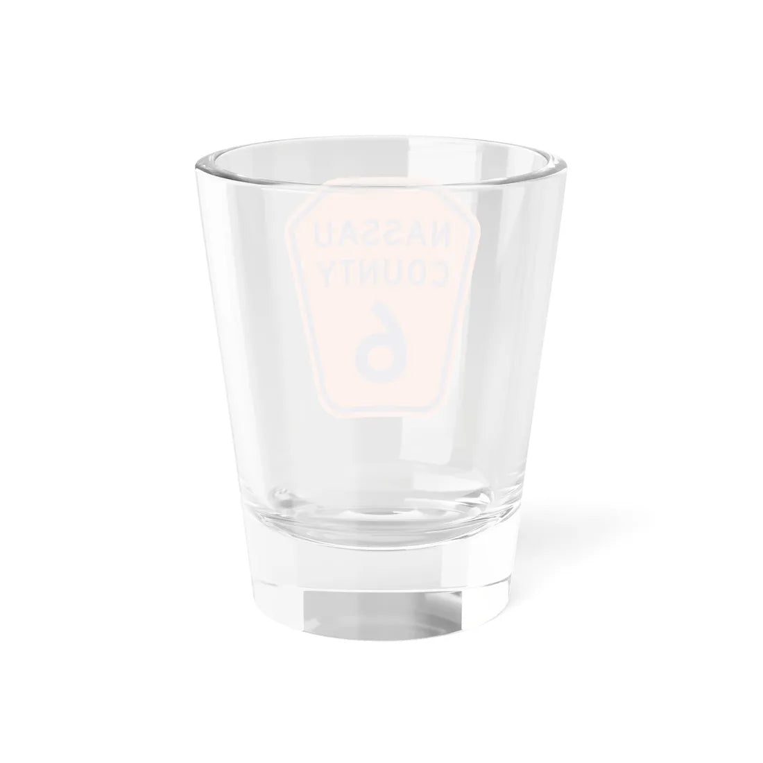 Nassau County 6 NY (New York) (Road Sign) Shot Glass 1.5oz - Go Mug Yourself