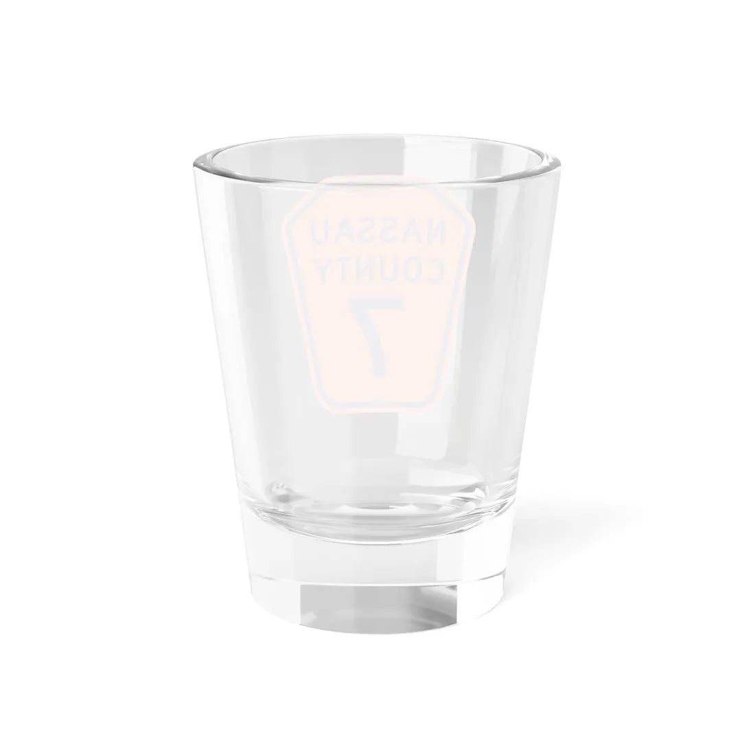 Nassau County 7 NY (New York) (Road Sign) Shot Glass 1.5oz - Go Mug Yourself