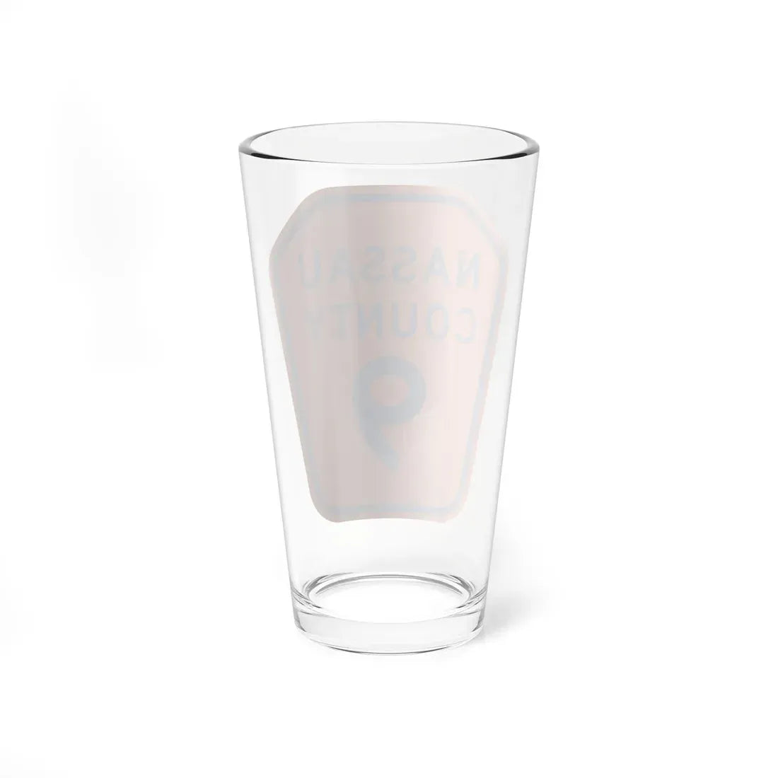 Nassau County 9 NY (New York) (Road Sign) Pint Glass 16oz - Go Mug Yourself