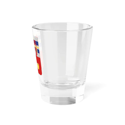 Nassogne wapen (Belgium) (Coat of Arms) Shot Glass 1.5oz - Go Mug Yourself