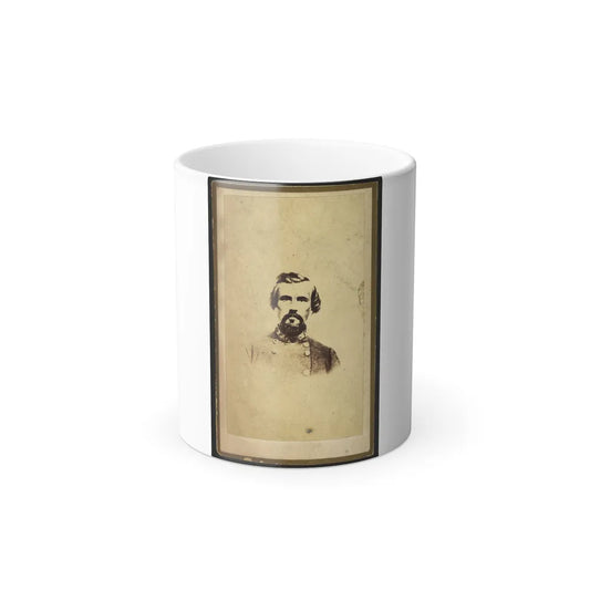 Nathan Bedford Forrest, Csa General, Half-Length Portrait, Facing Front (U.S. Civil War) Color Changing Coffee Mug 11oz-11oz-Go Mug Yourself