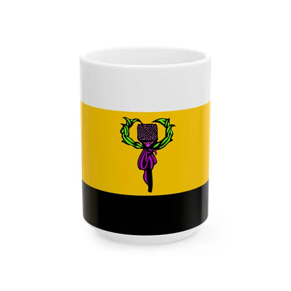 Nation of Hawaii-Hawaii Independence Movement Flag v3 (United States) White Coffee Mug 15oz - Go Mug Yourself