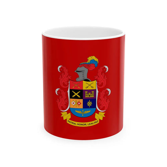 National Army of Colombia flag (Colombia) White Coffee Mug 11oz - Go Mug Yourself