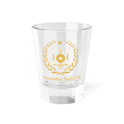 National Assembly Djibouti (Djibouti) (Coat of Arms) Shot Glass 1.5oz 1.5oz - Go Mug Yourself
