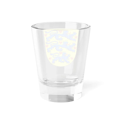 National Coat of arms of Denmark no crown (Denmark) (Coat of Arms) Shot Glass 1.5oz - Go Mug Yourself