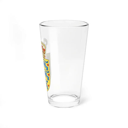 National Coat of arms of Denmark - Pint Glass 16oz - Go Mug Yourself