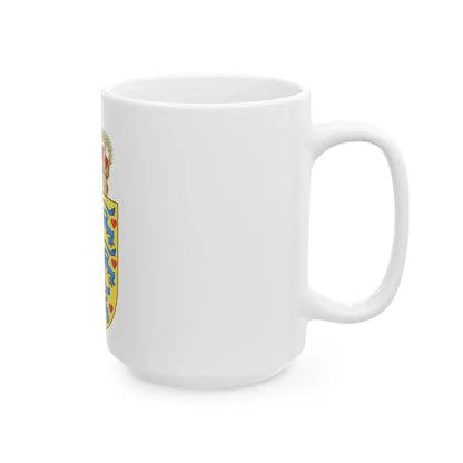 National Coat of arms of Denmark - White Coffee Mug - Go Mug Yourself