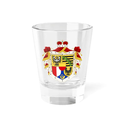 National Coat of arms of Liechtenstein (Liechtenstein) (Coat of Arms) Shot Glass 1.5oz 1.5oz - Go Mug Yourself
