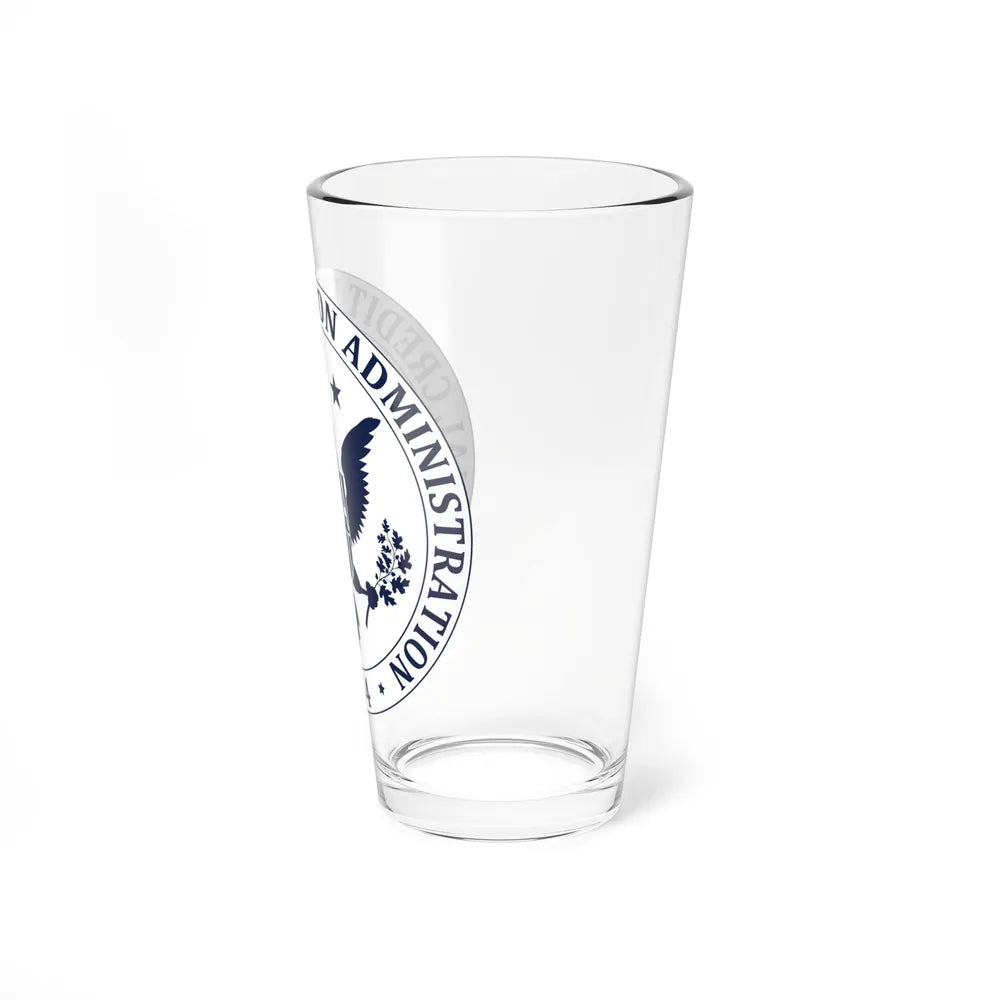 National Credit Union Administration - Pint Glass 16oz-Go Mug Yourself