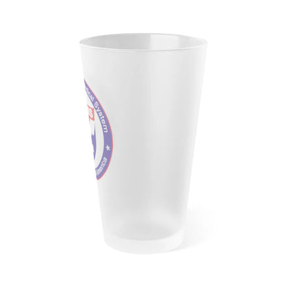 National Disaster Medical System - Frosted Pint Glass 16oz-Go Mug Yourself