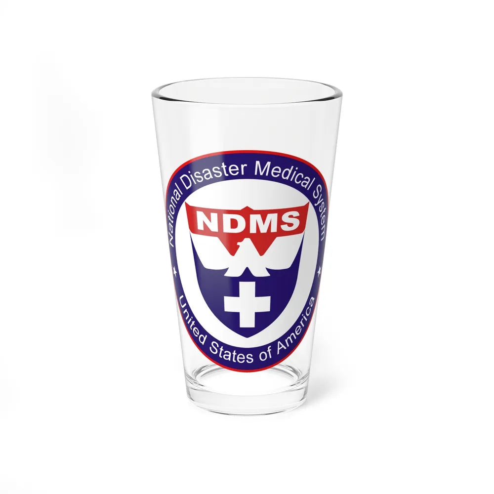 National Disaster Medical System - Pint Glass 16oz-16oz-Go Mug Yourself