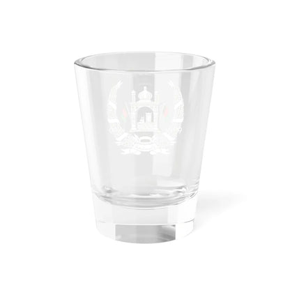 National Emblem of Afghanistan 001 (Afghanistan) (Coat of Arms) Shot Glass 1.5oz - Go Mug Yourself