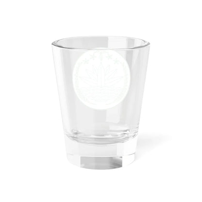 National Emblem of Bangladesh 1972-2010 (Bangladesh) (Coat of Arms) Shot Glass 1.5oz - Go Mug Yourself