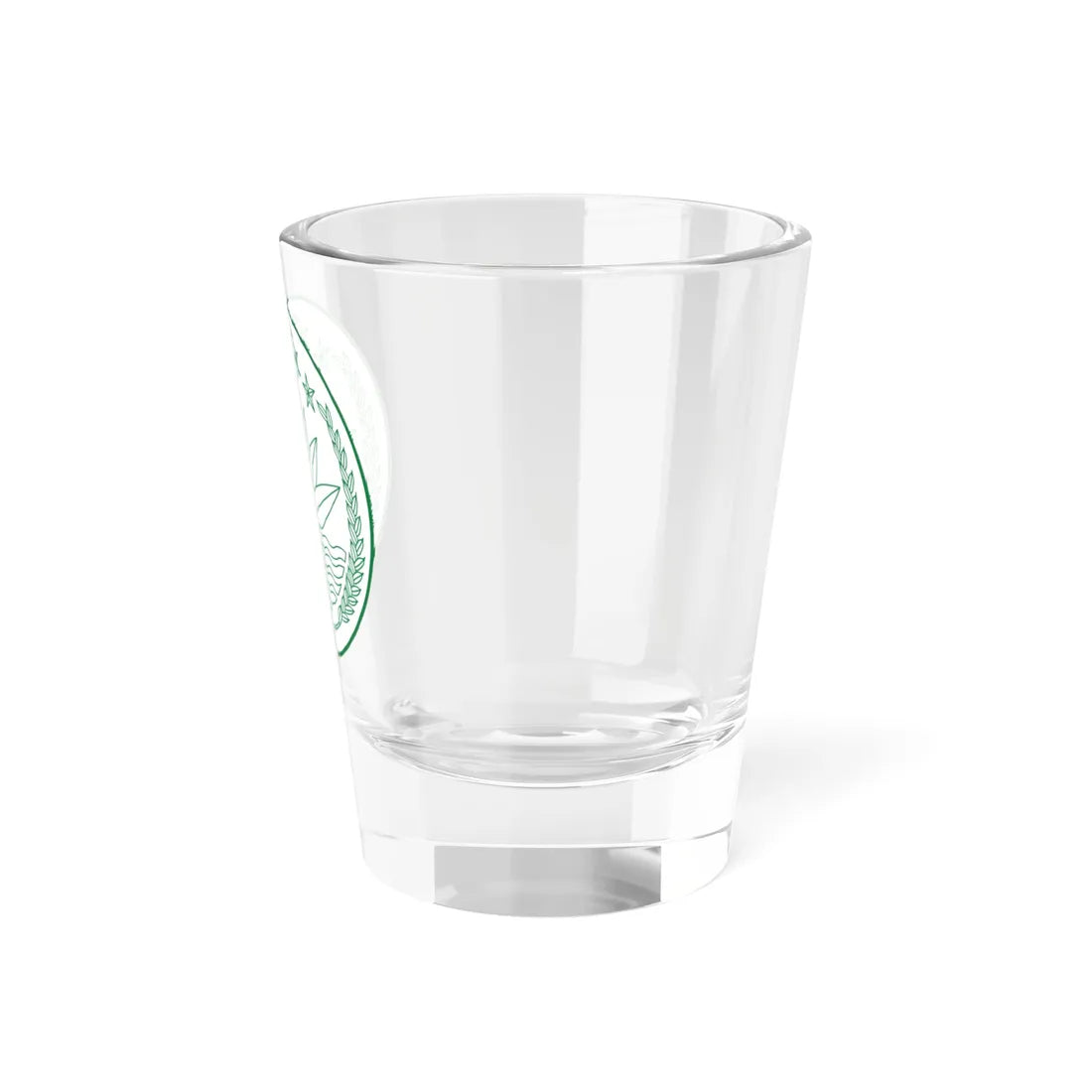 National Emblem of Bangladesh 1972-2010 (Bangladesh) (Coat of Arms) Shot Glass 1.5oz - Go Mug Yourself
