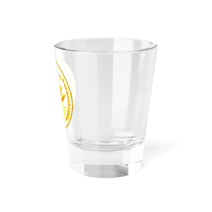 National emblem of Bangladesh (Bangladesh) (Coat of Arms) Shot Glass 1.5oz - Go Mug Yourself