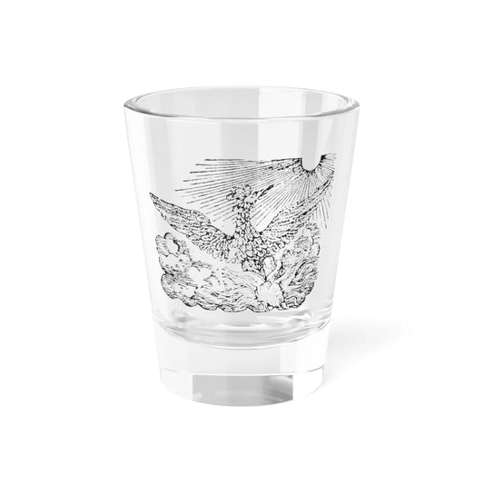National Emblem of Greece Government Gazette 1832 (Greece) (Coat of Arms) Shot Glass 1.5oz 1.5oz - Go Mug Yourself