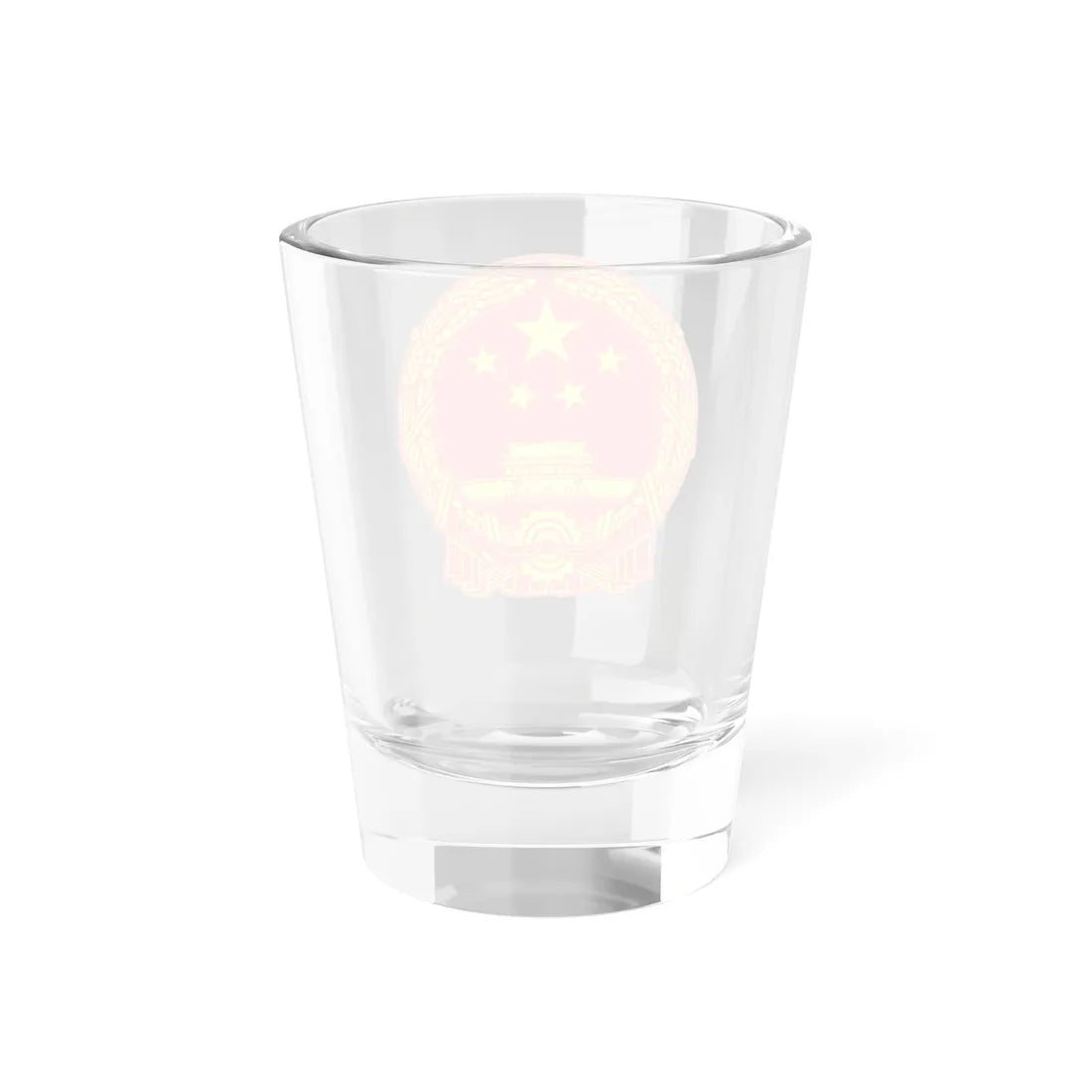 National Emblem of the Peoples Republic of China 3 (China) (Coat of Arms) Shot Glass 1.5oz - Go Mug Yourself