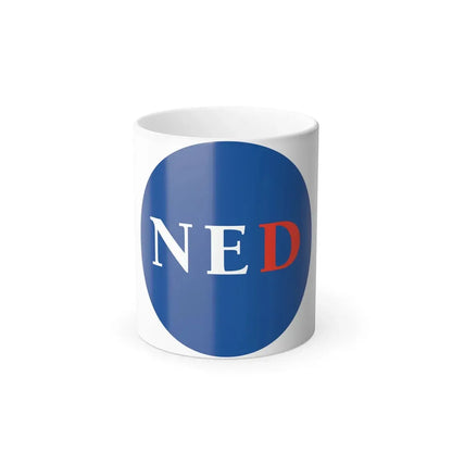 National Endowment for Democracy - Color Changing Coffee Mug 11oz - Go Mug Yourself