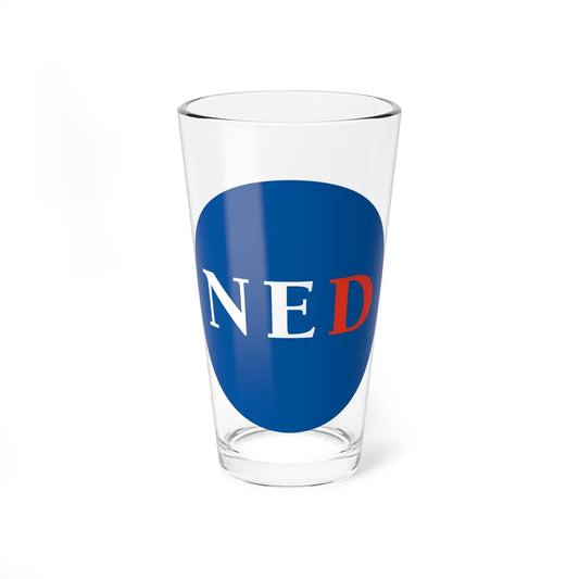 National Endowment for Democracy - Pint Glass 16oz-16oz-Go Mug Yourself