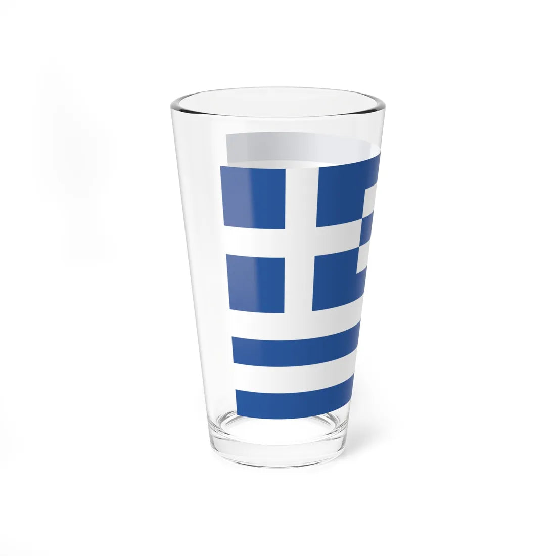 National Ensign of Greece 1828-1832 (Greece) Pint Glass 16oz - Go Mug Yourself
