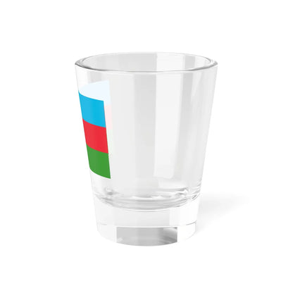 National flag of Azerbaijan (Azerbaijan) Shot Glass 1.5oz - Go Mug Yourself