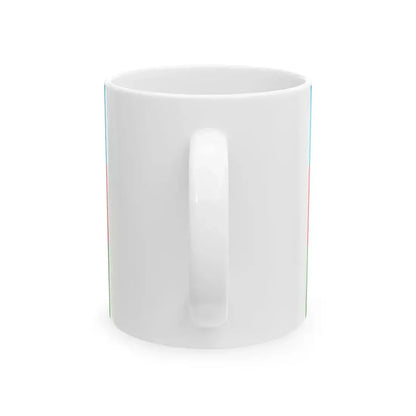 National flag of Azerbaijan (Azerbaijan) White Coffee Mug - Go Mug Yourself