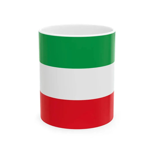 National flag of Iran (Iran) White Coffee Mug 11oz - Go Mug Yourself