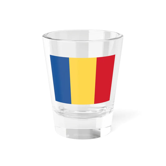 National Flag of Romania (Oman) Shot Glass 1.5oz 1.5oz - Go Mug Yourself