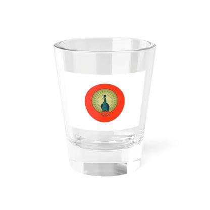 National flag of the Konbaung dynasty (Myanmar) Shot Glass 1.5oz 1.5oz - Go Mug Yourself