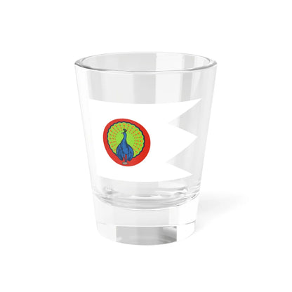National flag of the Konbaung Empire (Myanmar) Shot Glass 1.5oz 1.5oz - Go Mug Yourself
