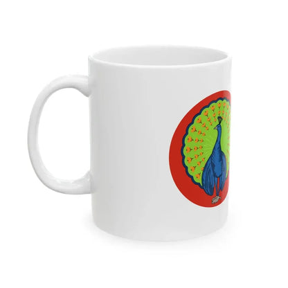 National flag of the Konbaung Empire (Myanmar) White Coffee Mug - Go Mug Yourself