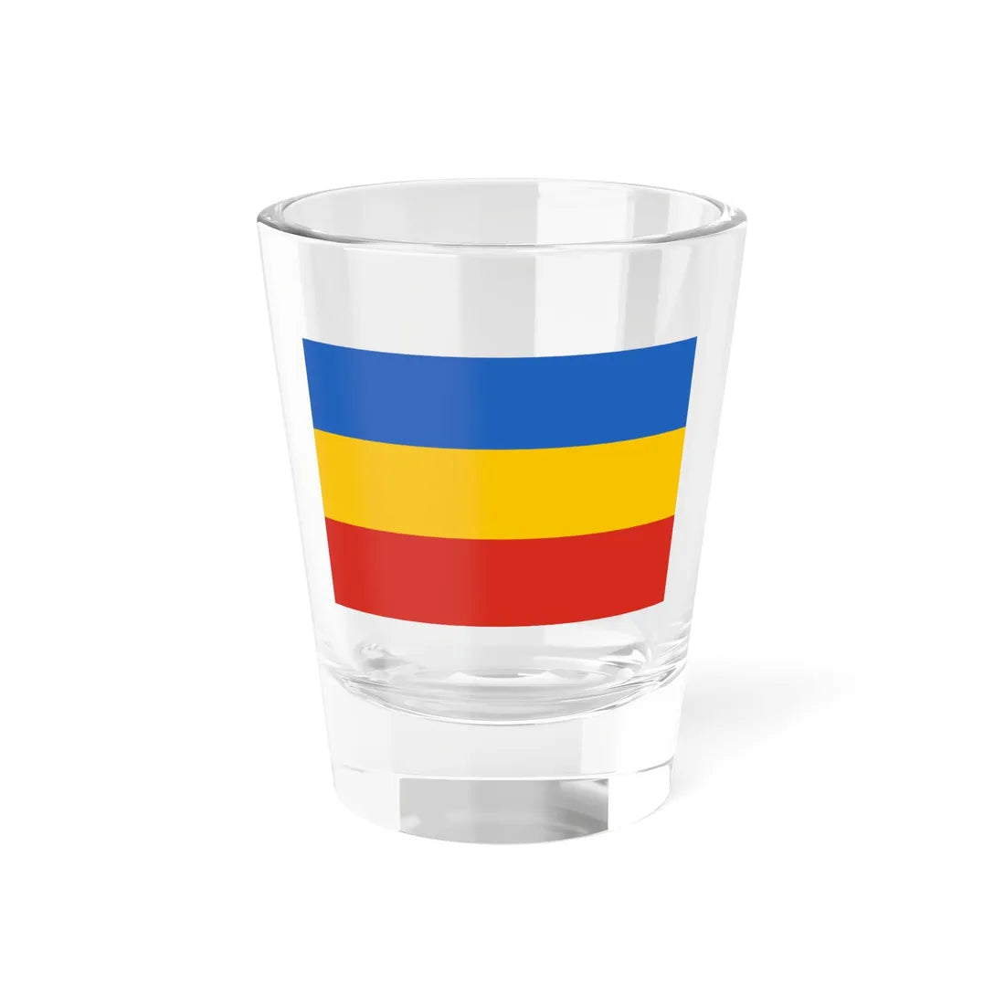 National flag of the Moldavian Democratic Republic (Moldova) Shot Glass 1.5oz 1.5oz - Go Mug Yourself