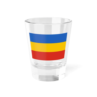 National flag of the Moldavian Democratic Republic (Moldova) Shot Glass 1.5oz 1.5oz - Go Mug Yourself