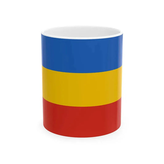 National flag of the Moldavian Democratic Republic (Moldova) White Coffee Mug 11oz - Go Mug Yourself