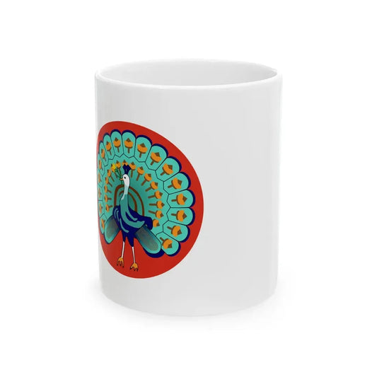 National flag of Third Burmese Empire Konbaung Dynasty (Myanmar) White Coffee Mug 11oz - Go Mug Yourself