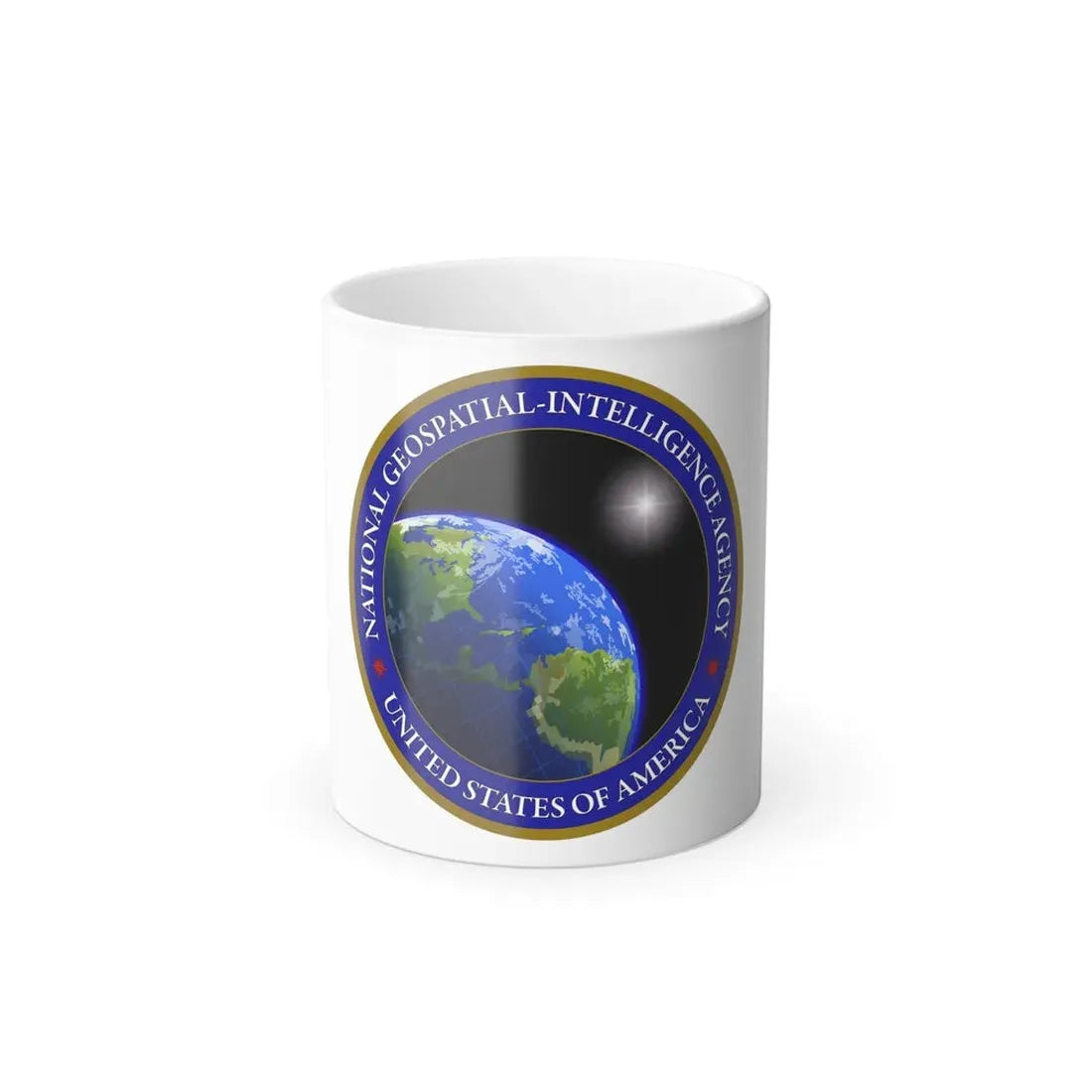 National Geospatial Agency - Color Changing Coffee Mug 11oz - Go Mug Yourself