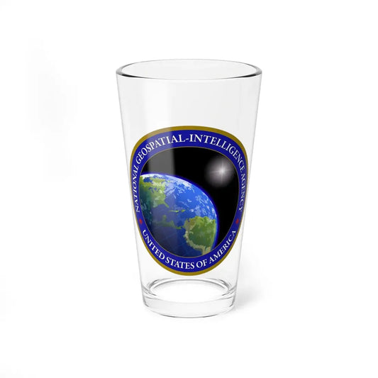 National Geospatial Agency - Pint Glass 16oz 16oz - Go Mug Yourself